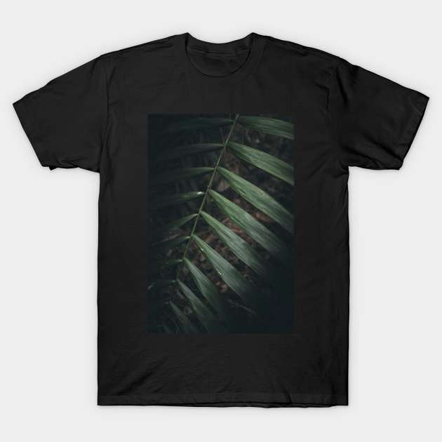 palm leaf pattern T-Shirt by ICONZ80